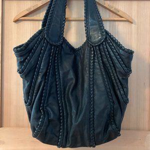 Black Leather Kooba Handbag